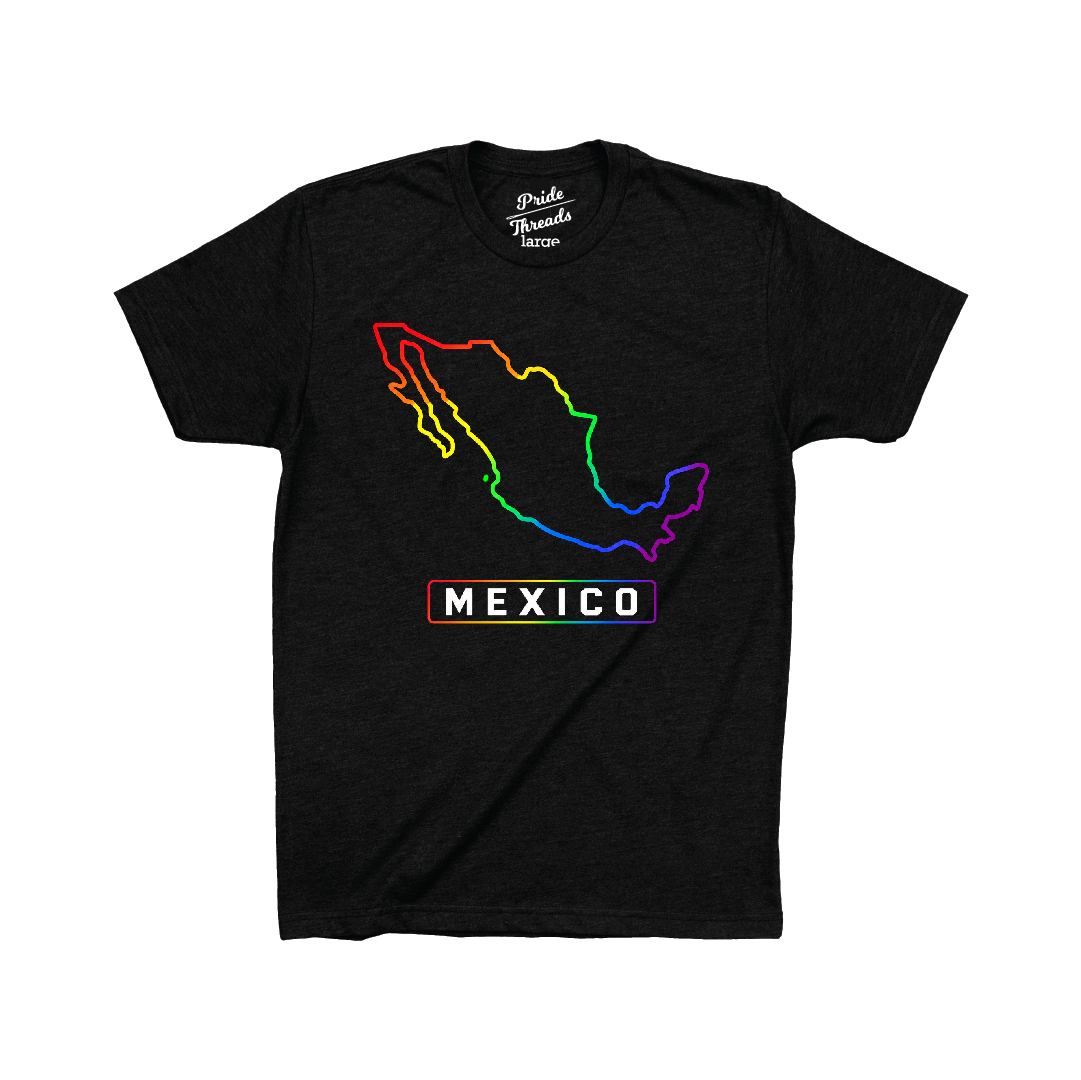 Mexico Rainbow Outline