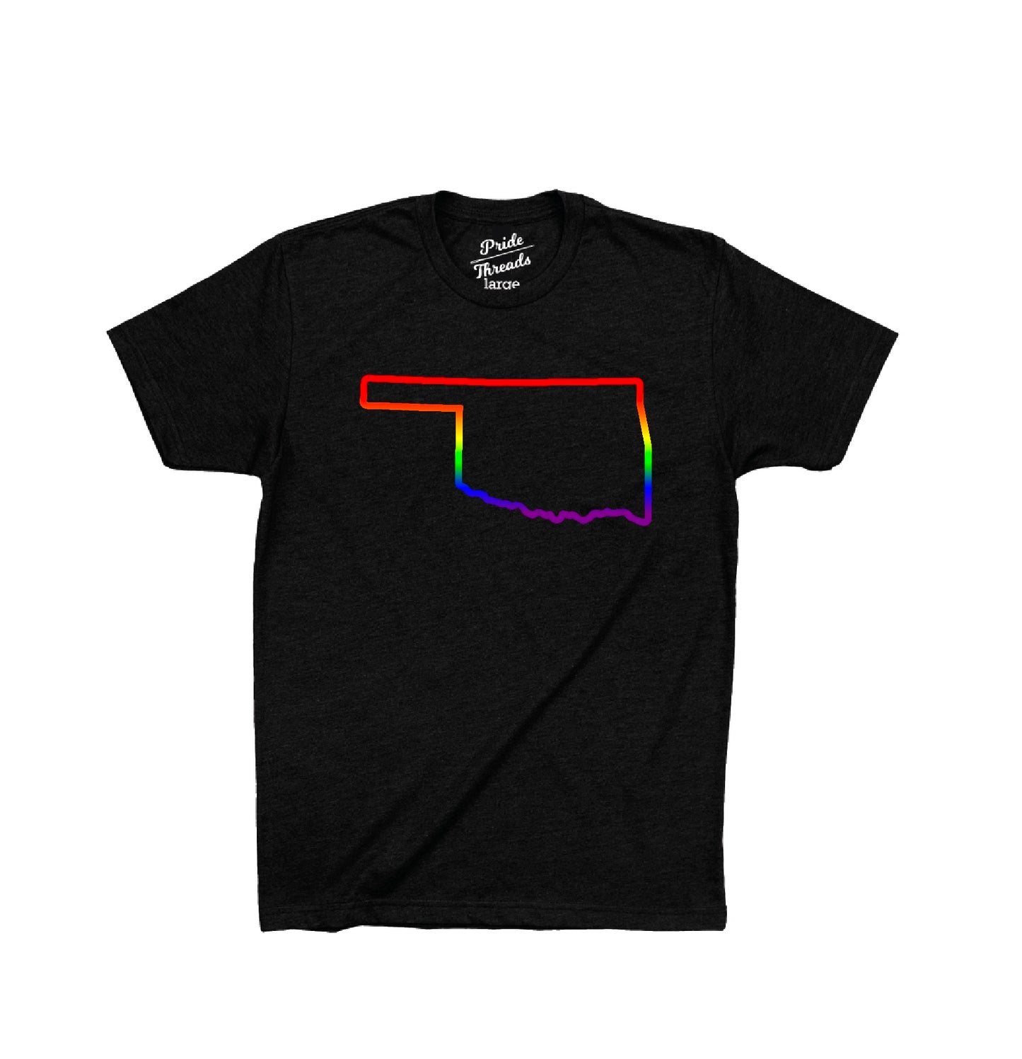 Oklahoma Rainbow Outline
