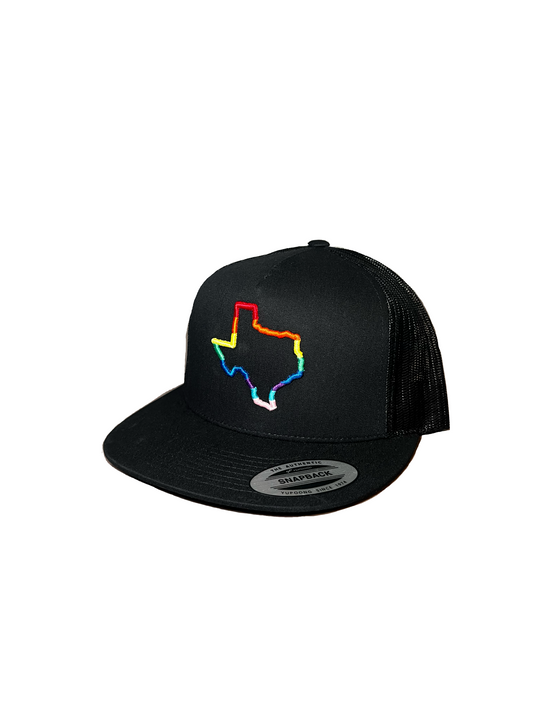Texas Rainbow Trucker Hat