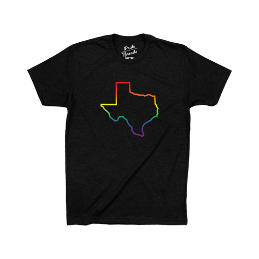 Texas Rainbow Outline