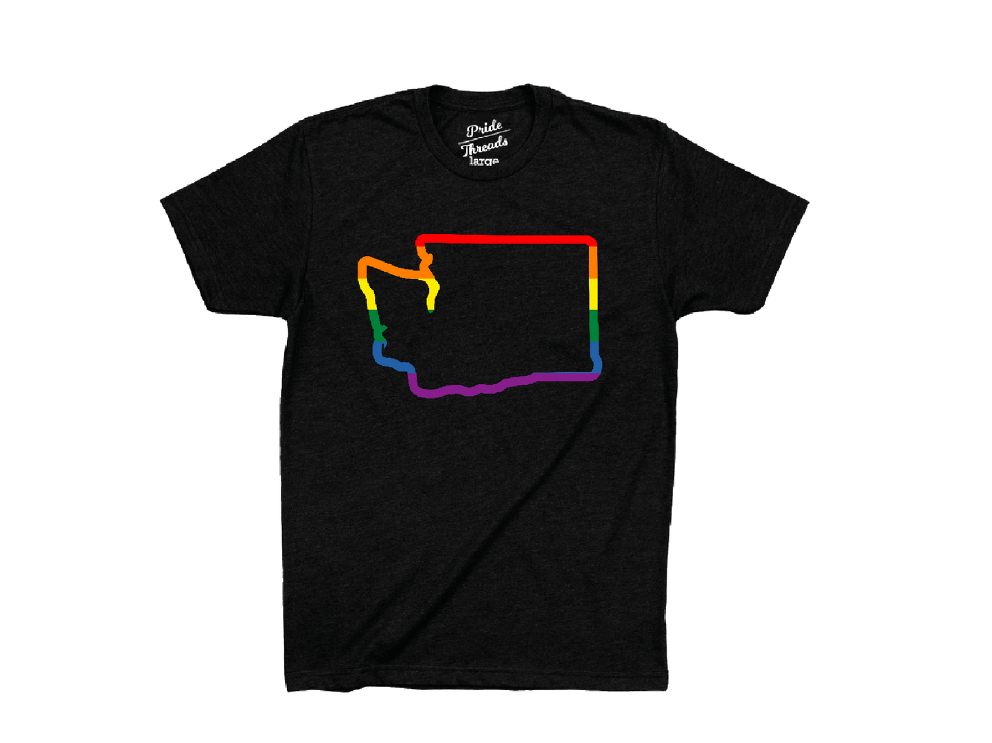 Washington Rainbow Outline