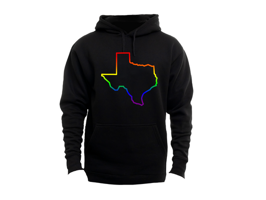 Texas Rainbow Outline