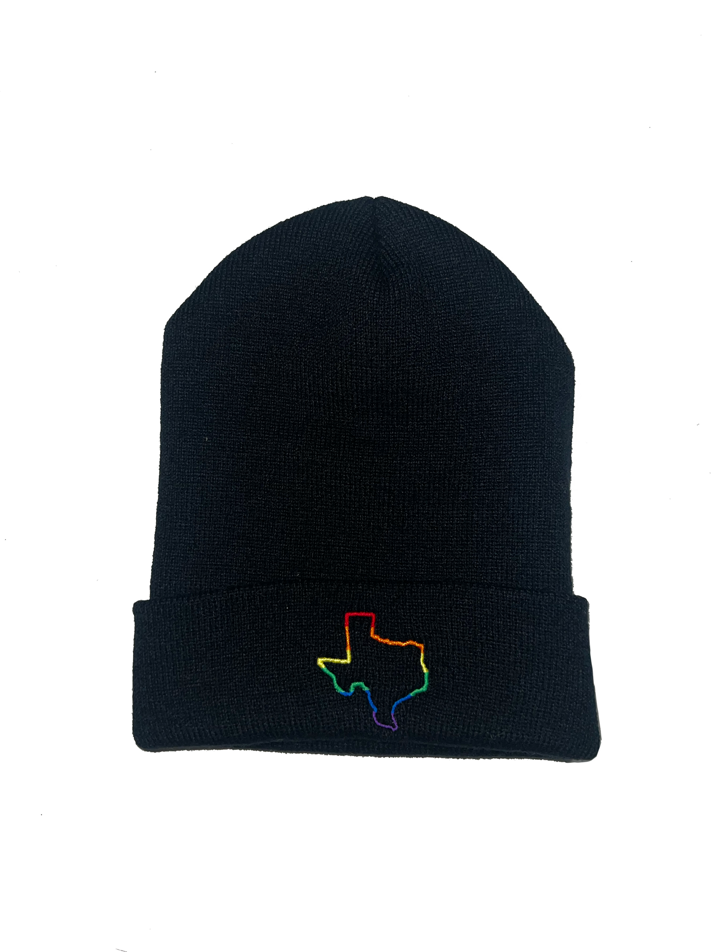 Texas Rainbow Outline Beanie