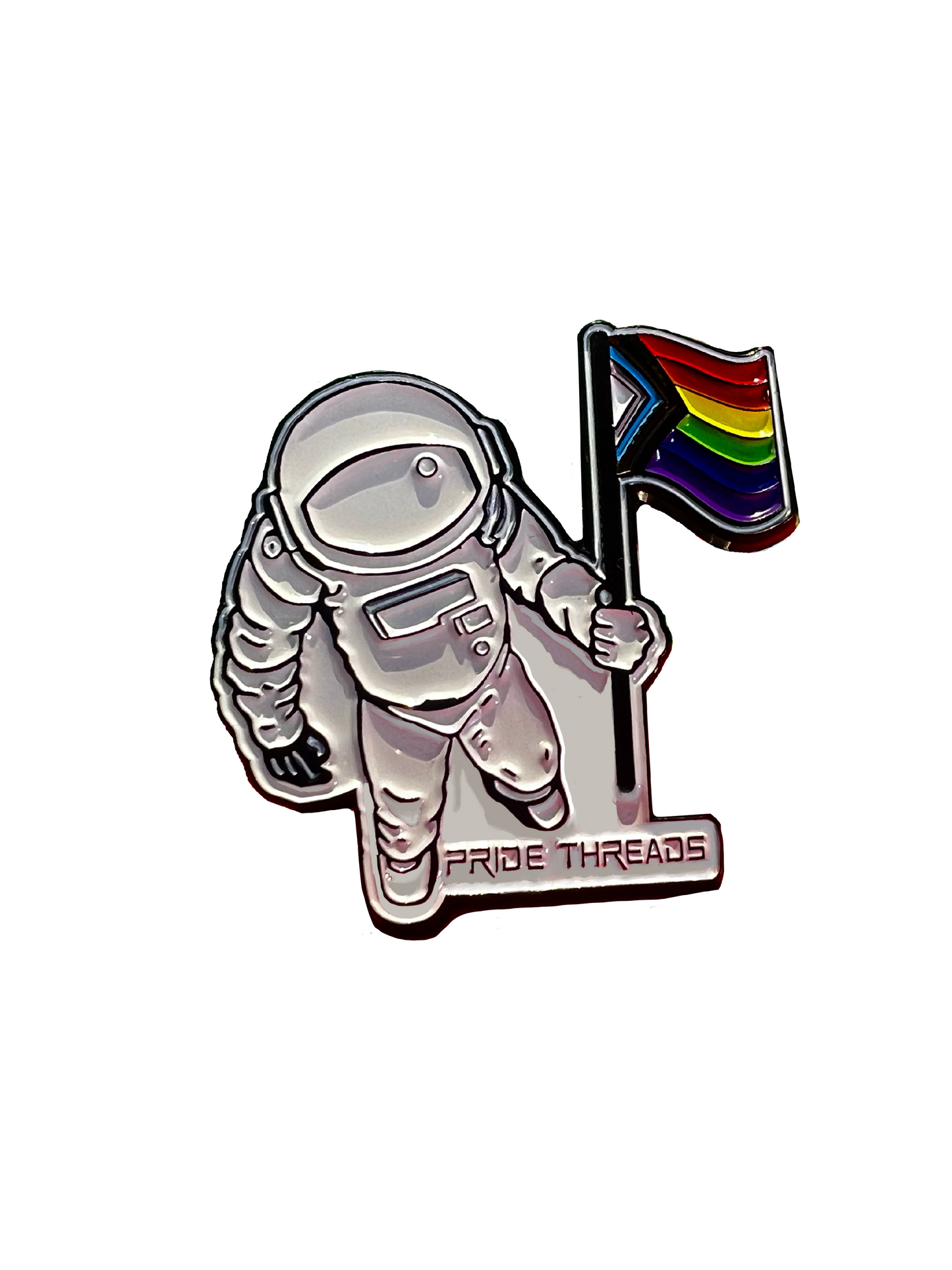 Astronaut in Space Pin