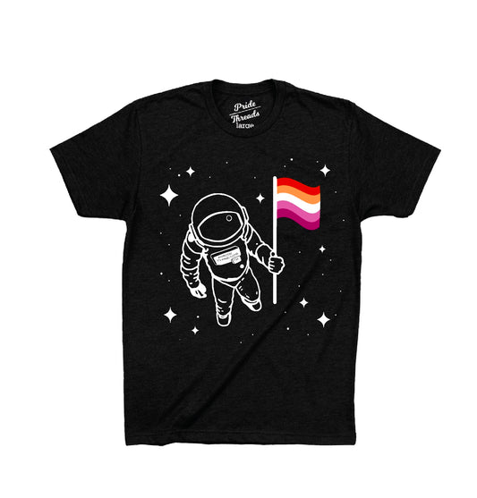 Astronaut in Space *Lesbian Flag