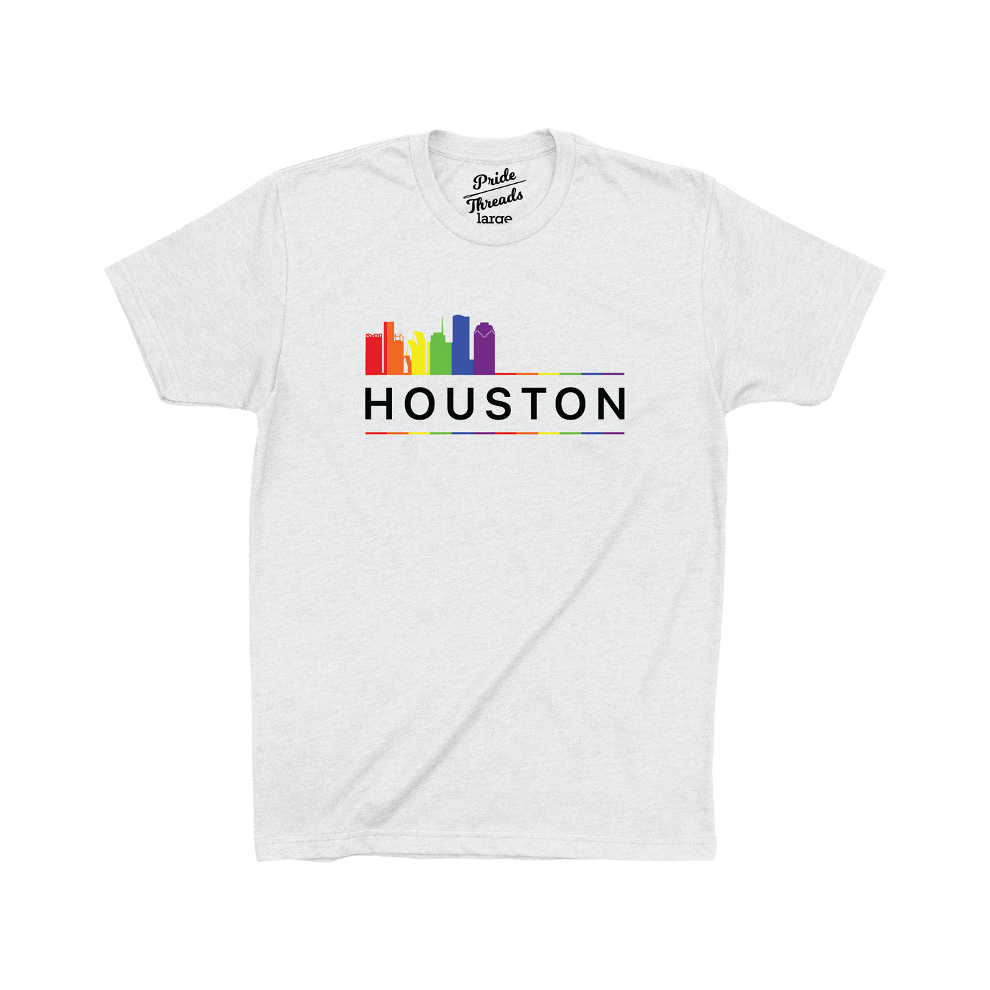 Houston Rainbow Skyline