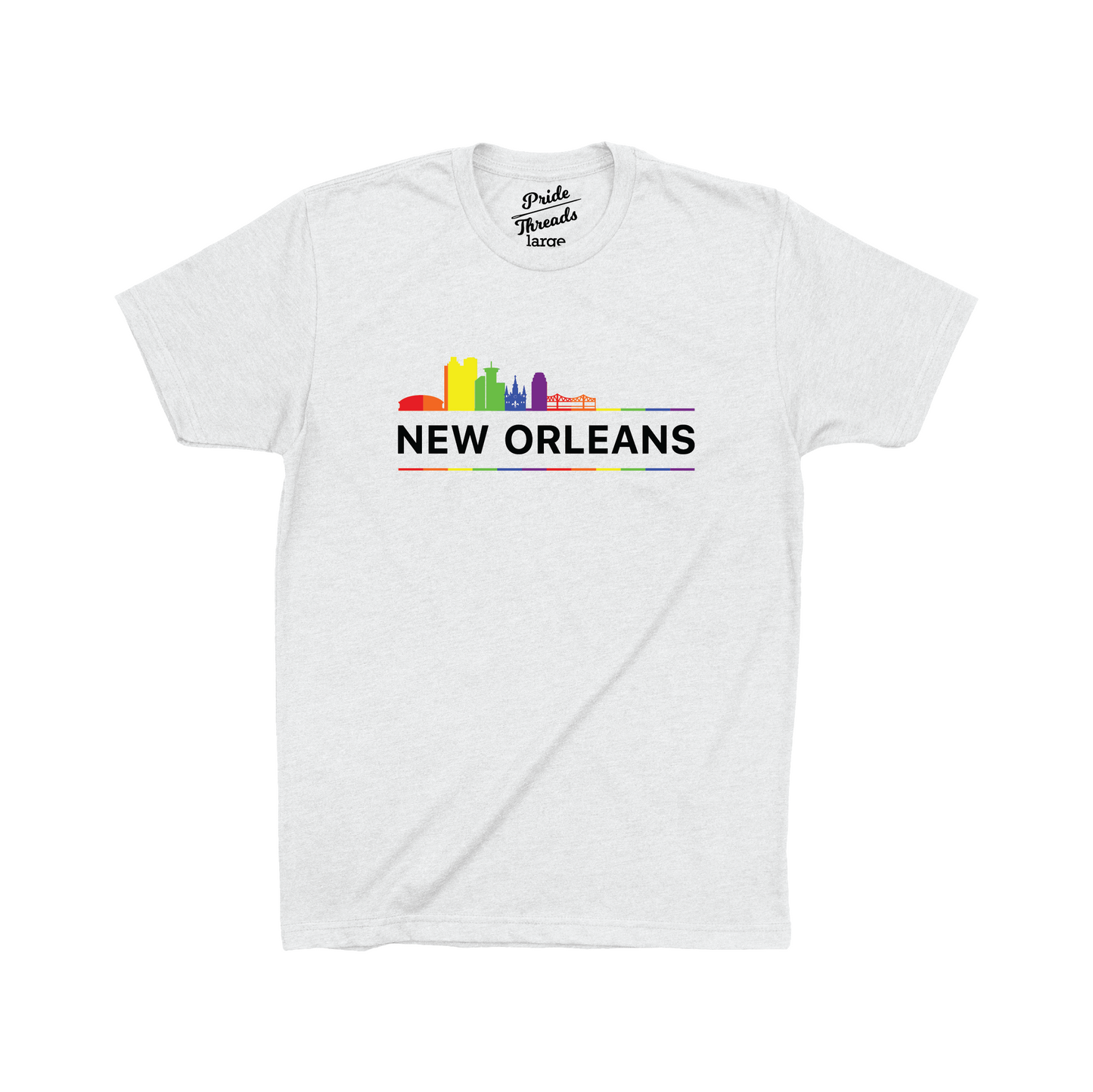 New Orleans Rainbow Skyline