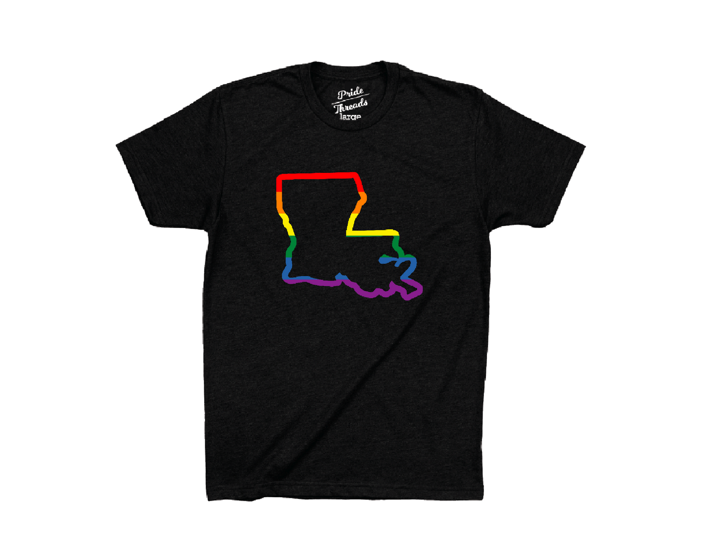 Louisiana Rainbow Outline
