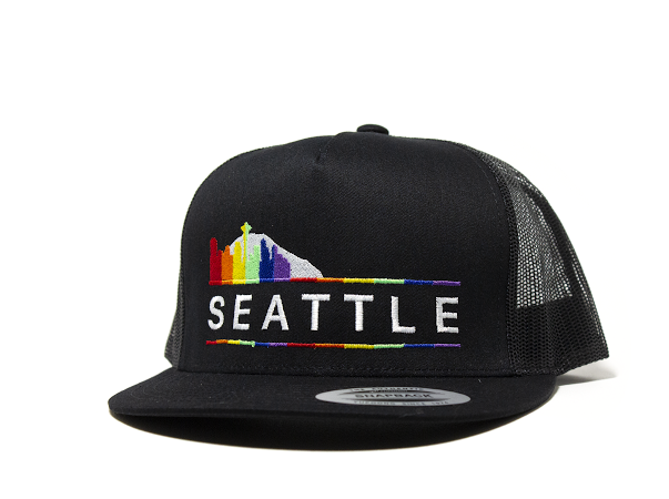 Seattle Rainbow Skyline